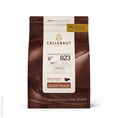 Молочный шоколад Callebaut №823 33,65%, 1 кг