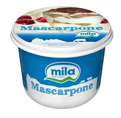 Сыр Маскарпоне ТМ Mila 42%, 0,5 кг