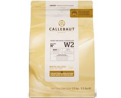 Белый шоколад Callebaut W2 28%, 100 г