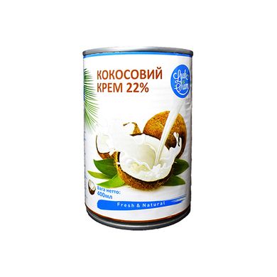 Кокосовые сливки ТМ Luck Siam 22%, 400 мл