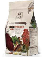 Чорний шоколад Cacao Barry Mexique 66%, 1 кг