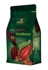 Черный шоколад Cacao Barry Excellence 55%, 5 кг