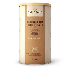 Белый шоколад Callebaut для напитков, 1 кг
