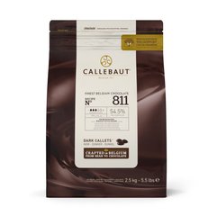 Чорний шоколад Callebaut №811 54,5%, 400 г