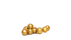 Хрустящие шарики золото 13-16 мм, 100 г